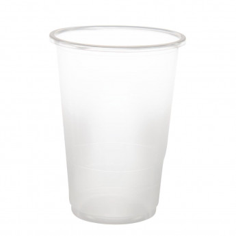 eGreen Flexy-Glass Recyclable Half Pint To Brim CE Marked 284ml / 10oz (Pack of 1000) - Click to Enlarge
