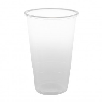 eGreen Flexy-Glass Recyclable Half Pint To Line CE Marked 284ml / 10oz (Pack of 1000) - Click to Enlarge
