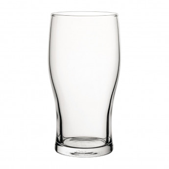 Utopia Tulip Nucleated Toughened Beer Glasses 280ml CE Marked (Pack of 48) - Click to Enlarge