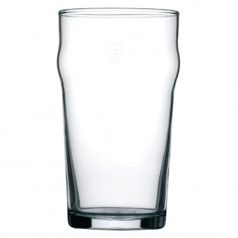 Arcoroc Nonic Nucleated Beer Glasses 570ml CE Marked (Pack of 48) - Click to Enlarge