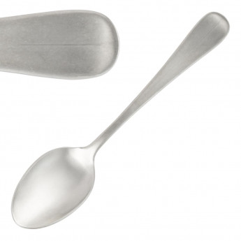 Pintinox Baguette Stonewashed Dessert Spoon (Pack of 12) - Click to Enlarge