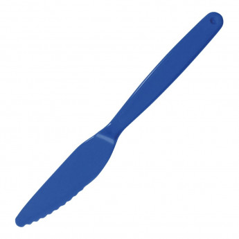 Olympia Kristallon Polycarbonate Knife Blue (Pack of 12) - Click to Enlarge