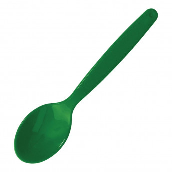 Olympia Kristallon Polycarbonate Spoon Green (Pack of 12) - Click to Enlarge