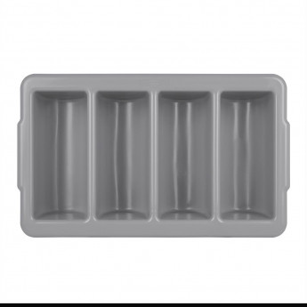 Olympia Kristallon Stackable Plastic Cutlery Tray Large - Click to Enlarge