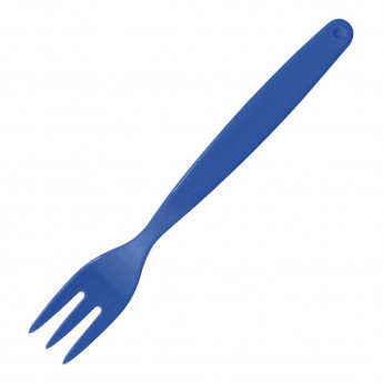 Olympia Kristallon Polycarbonate Fork Blue (Pack of 12) - Click to Enlarge