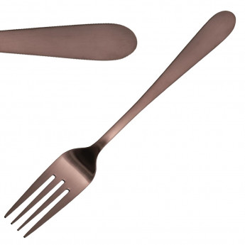 Olympia Cyprium Copper Table Fork (Pack of 12) - Click to Enlarge