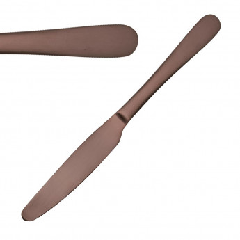 Olympia Cyprium Copper Dessert Knife (Pack of 12) - Click to Enlarge