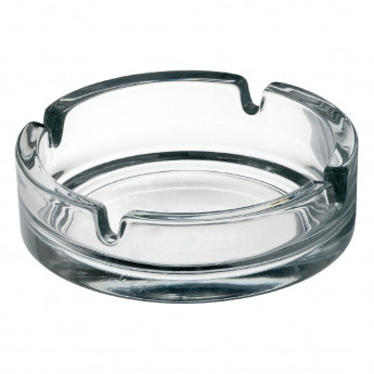 Olympia Small Stackable Glass Ashtrays (Pack of 24) - Click to Enlarge