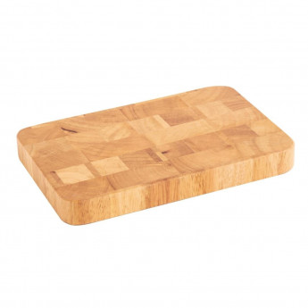 Vogue Rectangular Wooden Chopping Board Small - Click to Enlarge