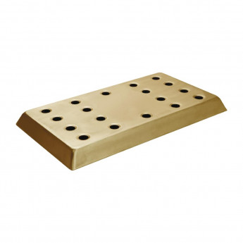 Beaumont Bar Drip Tray Brass - Click to Enlarge