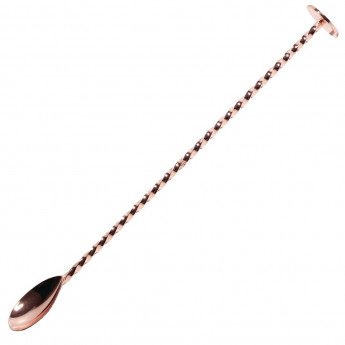 Bar Spoon Twisted Copper - Click to Enlarge