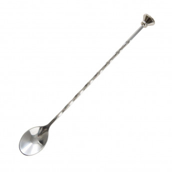 Olympia Twisted Bar Spoon with Disc End - Click to Enlarge