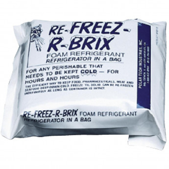 San Jamar Refreezable Ice Packs (Pack of 6) - Click to Enlarge