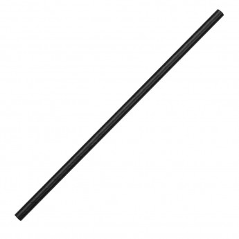 Fiesta Compostable Paper Straws Black (Pack of 250) - Click to Enlarge