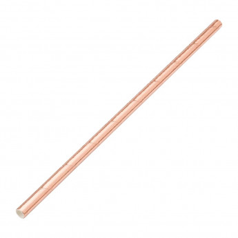 Utopia Biodegradable Paper Straws Copper (Pack of 250) - Click to Enlarge