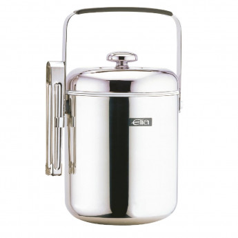 Elia Ice Bucket & Tongs 1.3 Ltr - Click to Enlarge