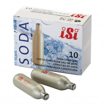 iSi Soda Siphon CO2 Charger Bulbs (Pack of 10) - Click to Enlarge