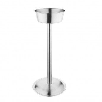 Olympia Brushed Stainless Steel Wine And Champagne Bucket Stand - Click to Enlarge