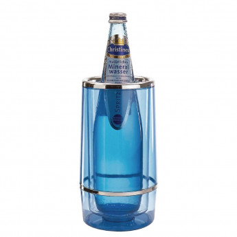 Aps Blue Acrylic Wine And Champagne Cooler - Click to Enlarge