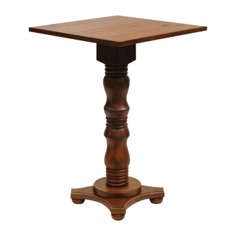 Islington Poseur Square Table Vintage 760x760mm - Click to Enlarge