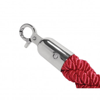 Bolero Red Twist Barrier Rope 1.5m - Click to Enlarge