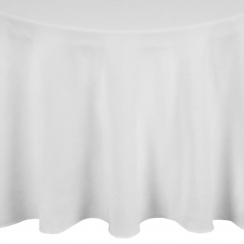 Mitre Essentials Occasions Round Tablecloth White - Click to Enlarge