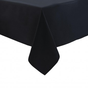 Occasions Tablecloths Black Polyester - Click to Enlarge