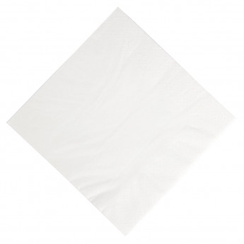 Duni Dinner Napkin White 40x40cm 3ply 1/8 Fold (Pack of 1000) - Click to Enlarge