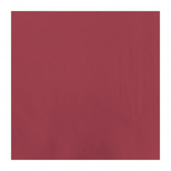 Fasana Dinner Napkin Bordeaux 40x40cm 3ply 1/4 Fold (Pack of 1000) - Click to Enlarge