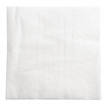 Fasana Cocktail Napkin White 24x24cm 2ply 1/4 Fold (Pack of 1500) - Click to Enlarge