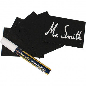 Securit Mini Chalkboard Tag Making Kit A8 (Pack of 20) - Click to Enlarge