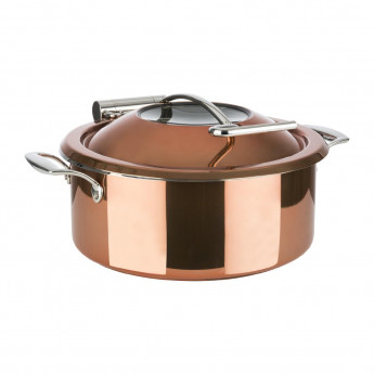 APS Chafing Dish Set Copper 305mm - Click to Enlarge