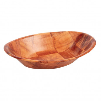 Oval Wooden Bowl Small - Click to Enlarge