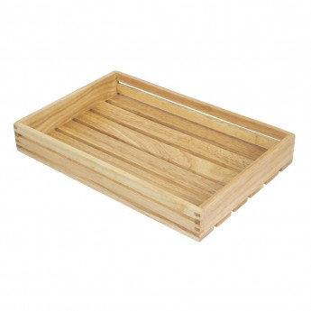Olympia Low Sided Wooden Crate - Click to Enlarge