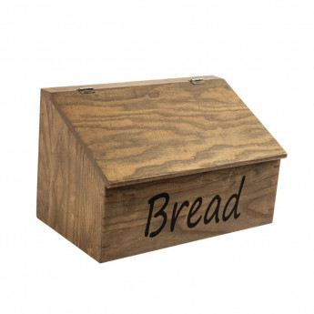 Olympia Wooden Breadbox - Click to Enlarge