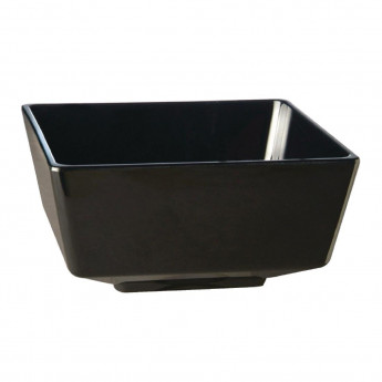 APS Float Black Square Bowl 7in - Click to Enlarge