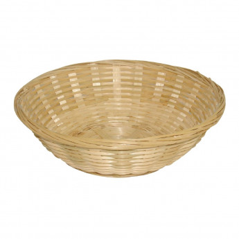 Wicker Round Bread Basket (Pack of 6) - Click to Enlarge