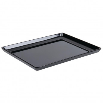 APS Float Gastronorm Melamine Tray Black - Click to Enlarge