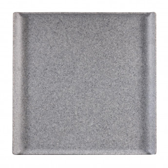 Churchill Melamine Square Trays Granite 303mm (Pack of 4) - Click to Enlarge