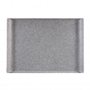 Churchill Melamine GN 1/1 Rectangular Trays Granite 530mm (Pack of 2) - Click to Enlarge