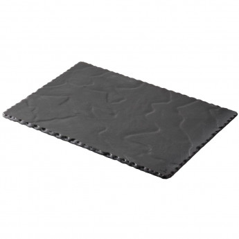 Revol Basalt Slate Effect Rectangular Plates 300mm (Pack of 6) - Click to Enlarge