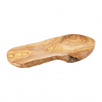 Utopia Rustic Olive Wood Oval Platters 400mm (Pack of 6) - Click to Enlarge