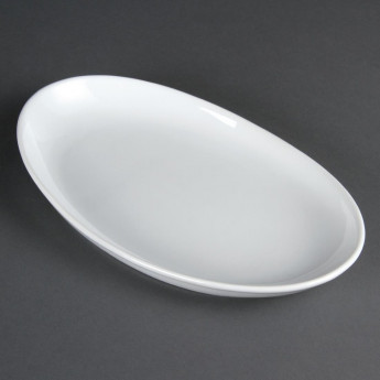 Olympia French Deep Oval Plates 304mm (Pack of 4) - Click to Enlarge