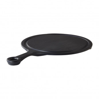 APS Slate Melamine Handled Platter 230 mm - Click to Enlarge