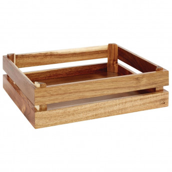 APS Superbox Buffet Crate Acacia GN1/2 - Click to Enlarge