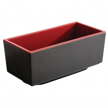 APS Asia+ Deep Bento Box Red 155mm - Click to Enlarge