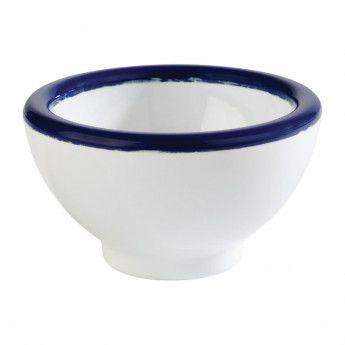 APS Pure Bowl White & Blue 55mm 20ml (Single) - Click to Enlarge