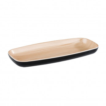 APS Frida Tray Wood & Black 220 x 105mm - Click to Enlarge
