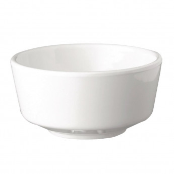 APS Float White Round Bowl 8in - Click to Enlarge