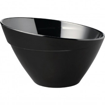 APS Balance Melamine Bowl Black 210mm - Click to Enlarge